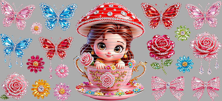 16oz Disney style-D-3267